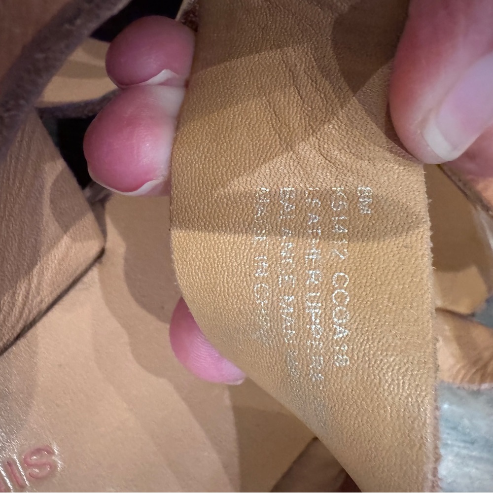 Kork-Ease Natural Tan Strappy Sandals - Picture 4 of 4